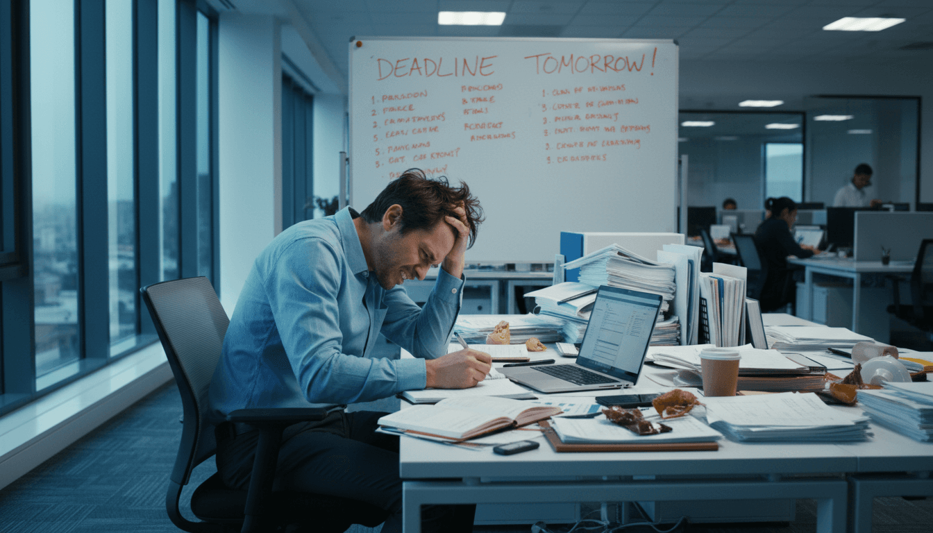 Task initiation and completion challenges